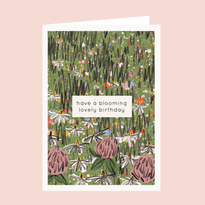 Blooming Lovely Birthday Card