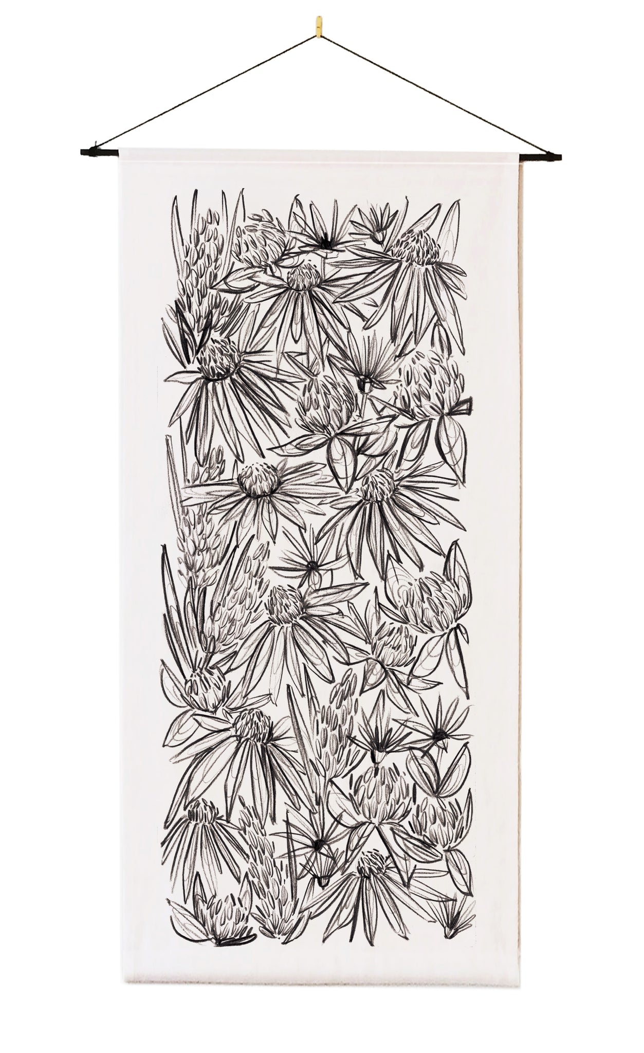 Wildflower Wall Hanging - 30 x 75