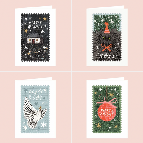 Mixed Christmas Card Set