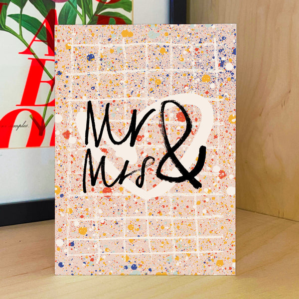 Inclusive Confetti Wedding Cards - Mr&Mrs / Mr&Mr / Mrs&Mrs